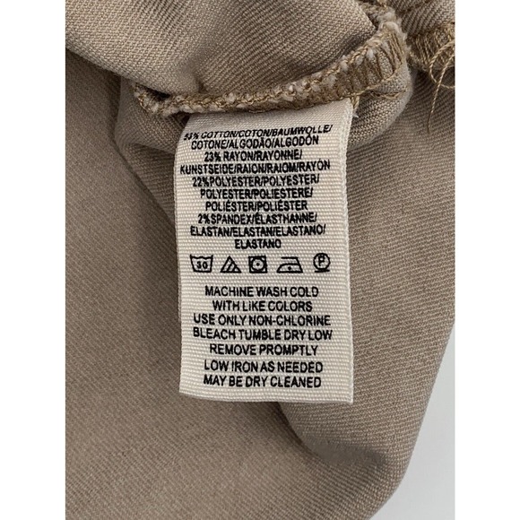 Free People Stretchy Tan‎ Mini Skirt Size Large - Picture 5 of 5